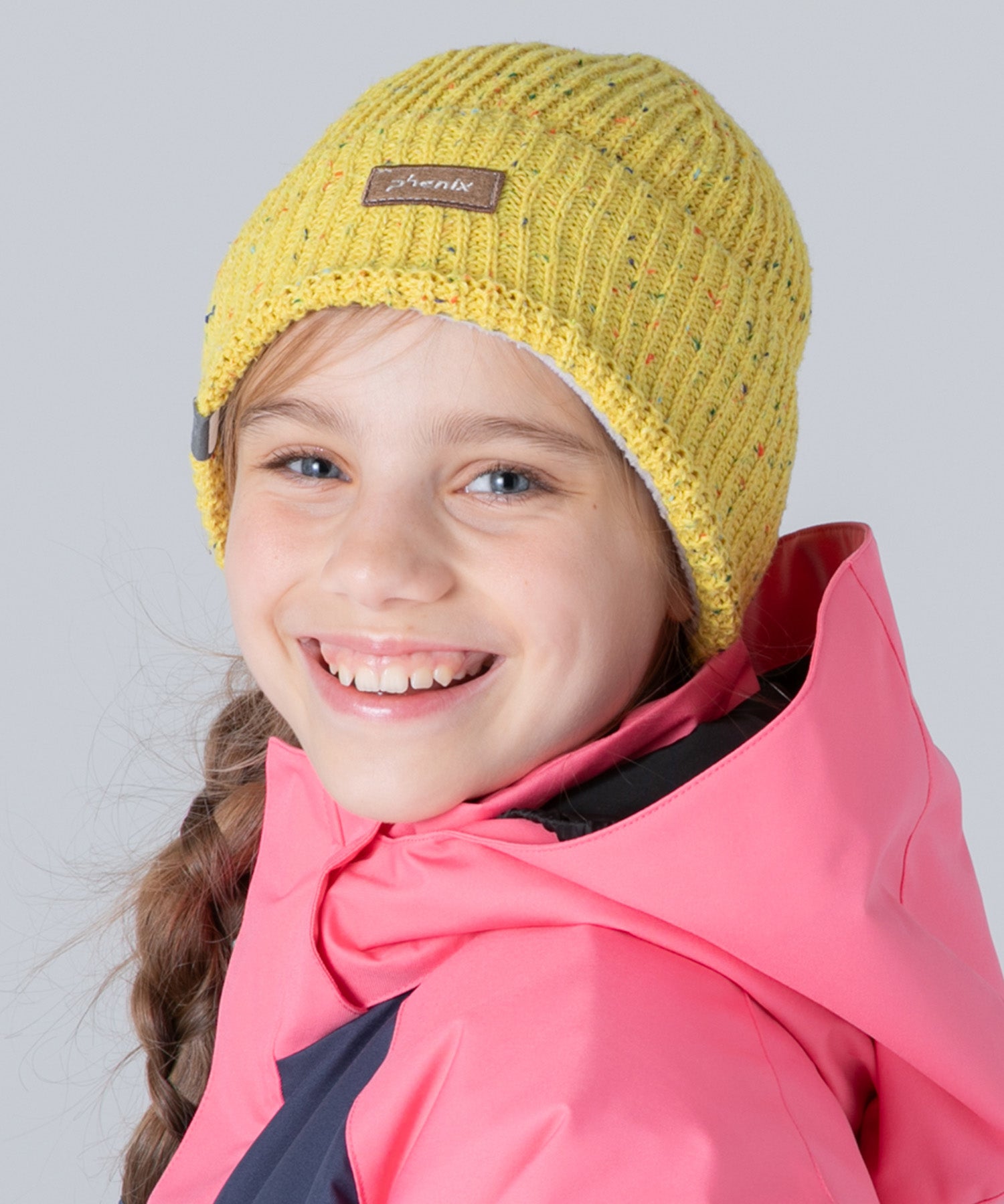 【KIDS/JUNIOR】Mix Nep Watch Hat ミックスネップニットハット /phenixスキーウェア 25AW