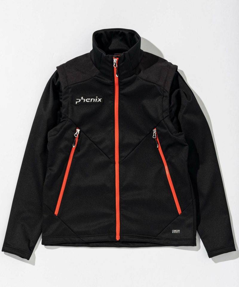 【MENS】スキーウェア アウタージャケット トップス Soft Shell Jacket /phenixスキーウェア