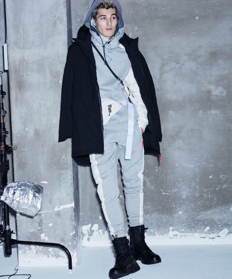 【MENS】Side Down Punch Pants