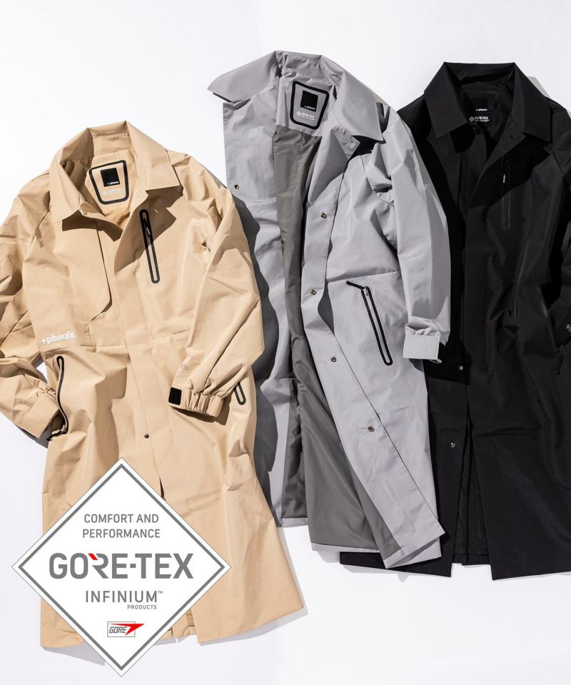 phenix 【MENS】GORE-TEX INFINIUM soutein collar coat - phenix