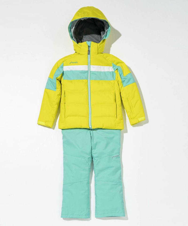 【KIDS/JUNIOR】子供用スキーウェア アウター上下セット ツーピース Pisces Kid's Two-Piece / 最大20cmサイズ調整可能 /phenixスキーウェア