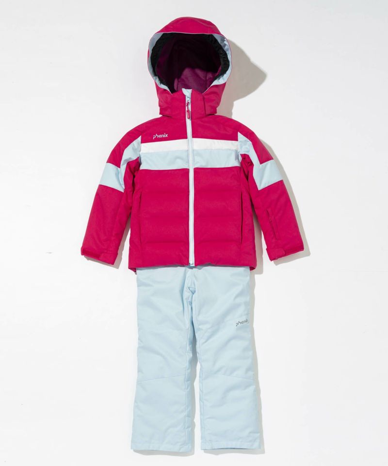 【KIDS/JUNIOR】子供用スキーウェア アウター上下セット ツーピース Pisces Kid's Two-Piece / 最大20cmサイズ調整可能 /phenixスキーウェア