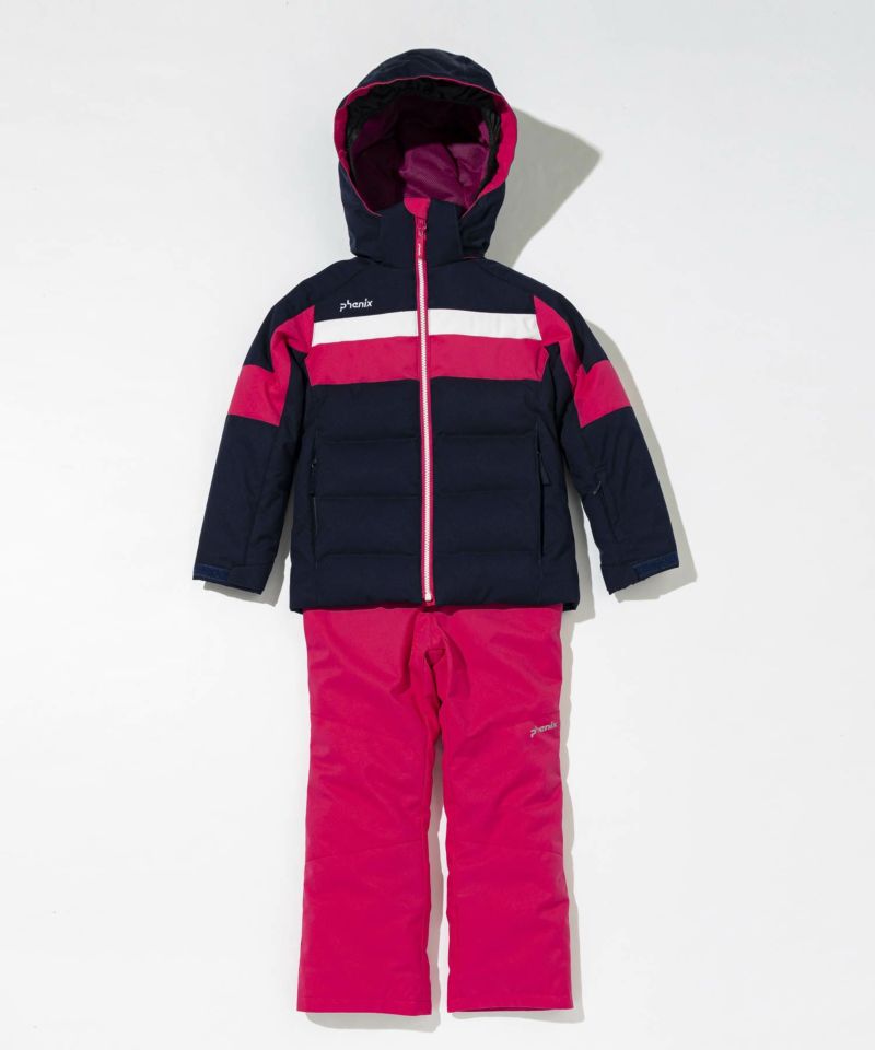 【KIDS/JUNIOR】子供用スキーウェア アウター上下セット ツーピース Pisces Kid's Two-Piece / 最大20cmサイズ調整可能 /phenixスキーウェア