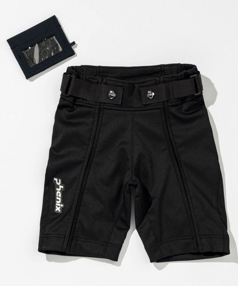 【KIDS/JUNIOR】子供用スキーウェア ボトムス トレーニング用ハーフパンツ phenix Team Junior Half Pants /phenixスキーウェア