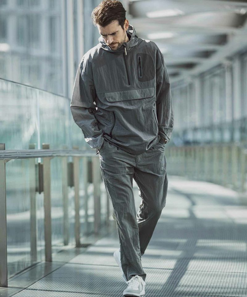 【MENS】ナイロン ロングパンツ MONTSERRAT PANTS テックウェア アーバンアウトドア 高機能ウェア +phenix(プラスフェニックス)