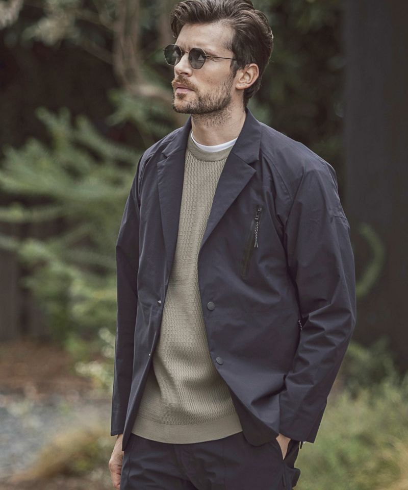 【MENS】ジャケット MONTE JACKET テックウェア アーバンアウトドア 高機能ウェア +phenix(プラスフェニックス)