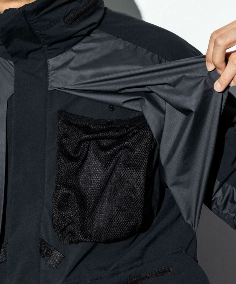 【MENS】コンボイジャケット ゴアテックス アウタージャケット Convoy jacket / Karu-Stretch Taffeta II x GORETEX SUPER LIGHT / アルクフェニックス