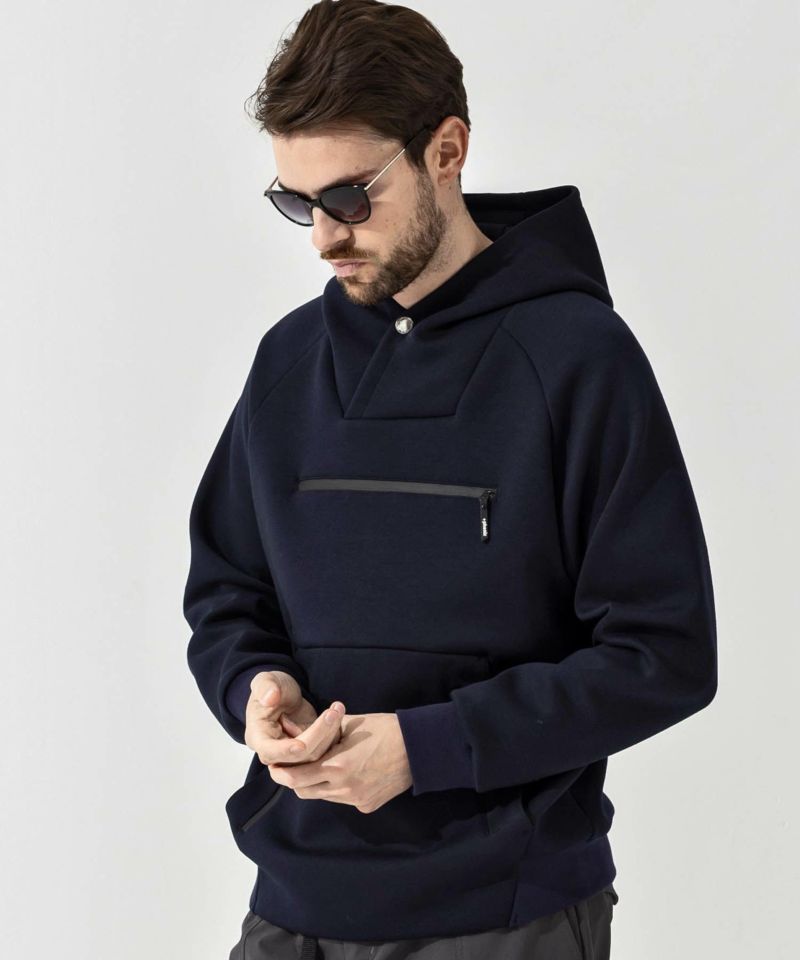 【MENS】ロングスリーブフーディ 3 Pocket Hoodie II テックウェア アーバンアウトドア 高機能ウェア +phenix(プラスフェニックス)