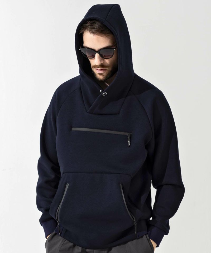 【MENS】ロングスリーブフーディ 3 Pocket Hoodie II テックウェア アーバンアウトドア 高機能ウェア +phenix(プラスフェニックス)