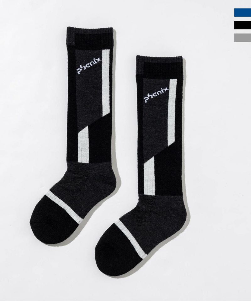 【KIDS/JUNIOR】子供用スキーソックス Ph Jr. Socks /phenixスキーウェア