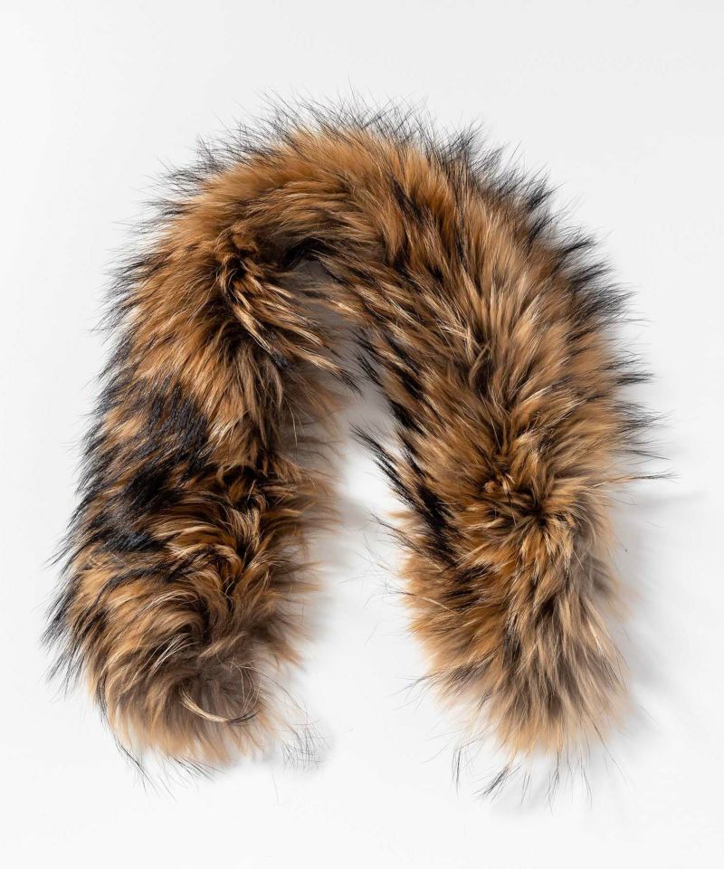 【WOMENS】スキーウェア用アクセサリー 脱着式ファー RACCOON FUR