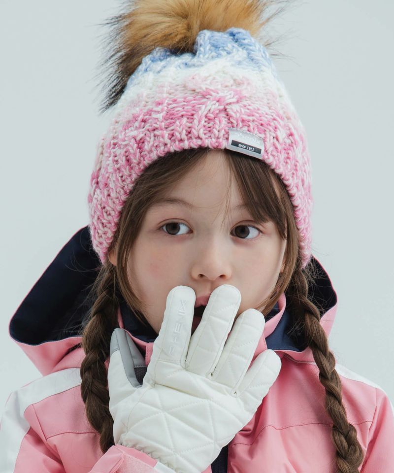【KIDS/JUNIOR】Gradation Fur BEANIE