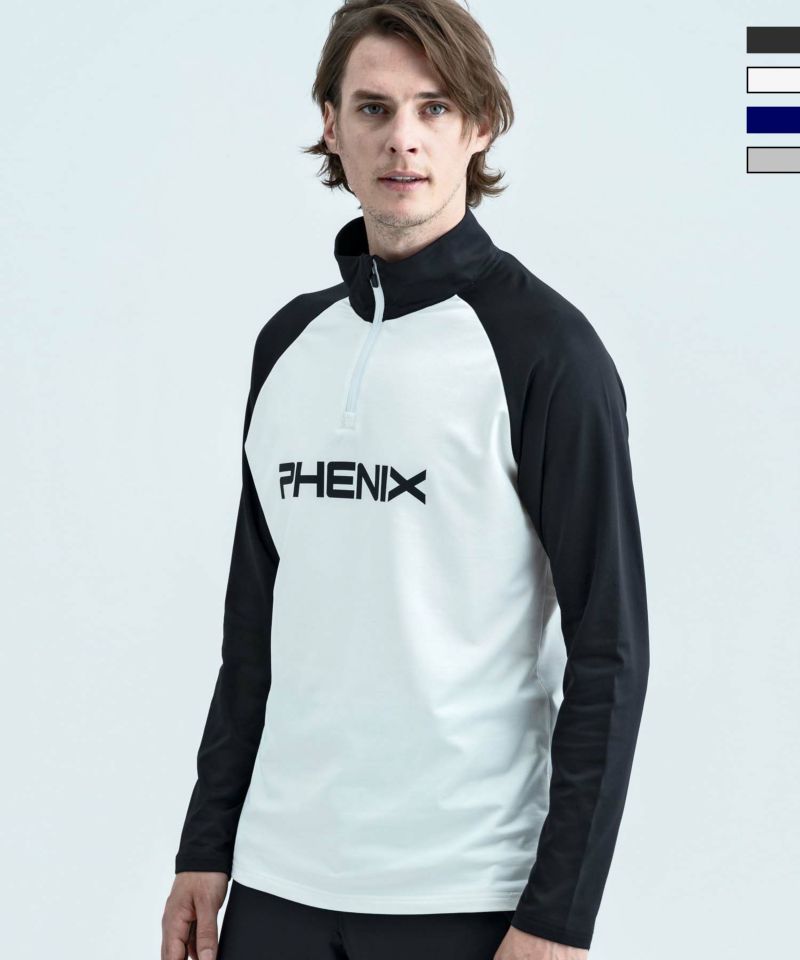 【MENS】RETRO70 1/2 ZIP TEE