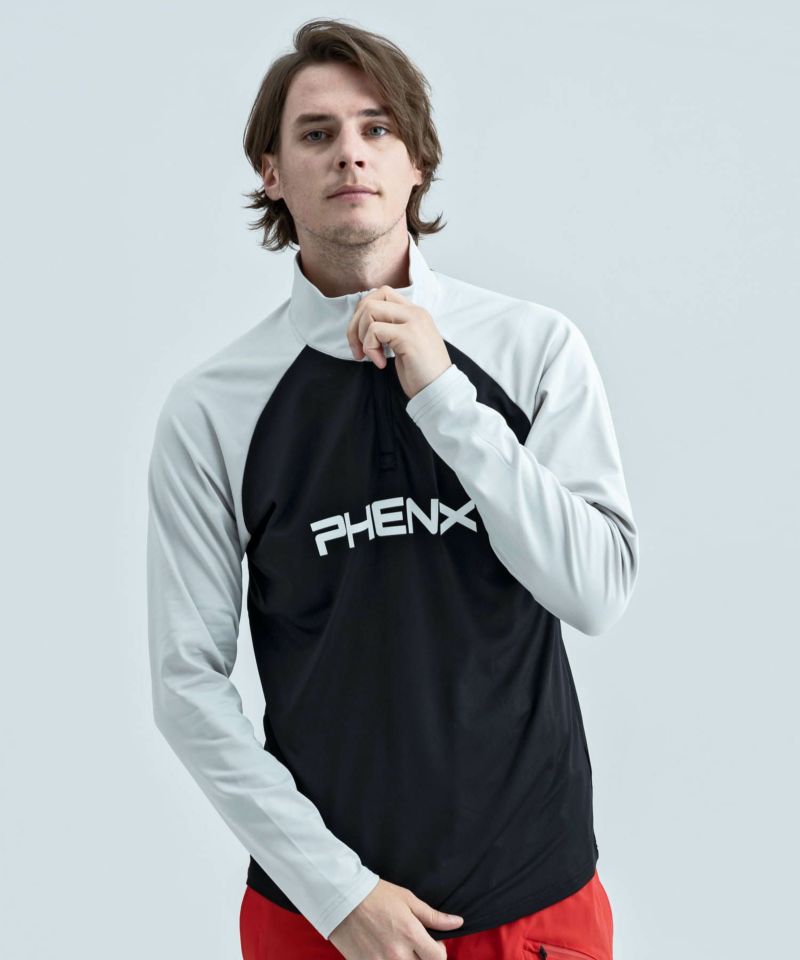 【MENS】RETRO70 1/2 ZIP TEE