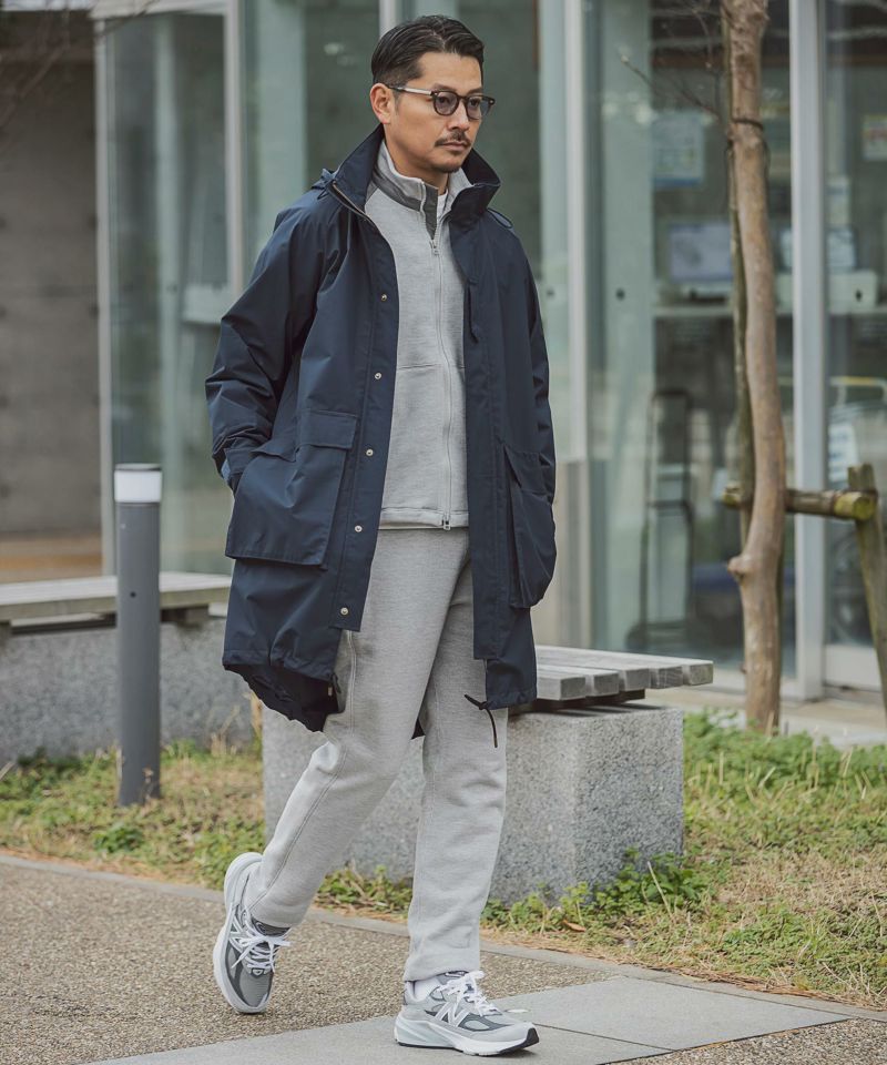 【MENS】コーデュラジャケット Heavy Weight CORDURA Sweat Jacket テックウェア アーバンアウトドア 高機能ウェア +phenix(プラスフェニックス)
