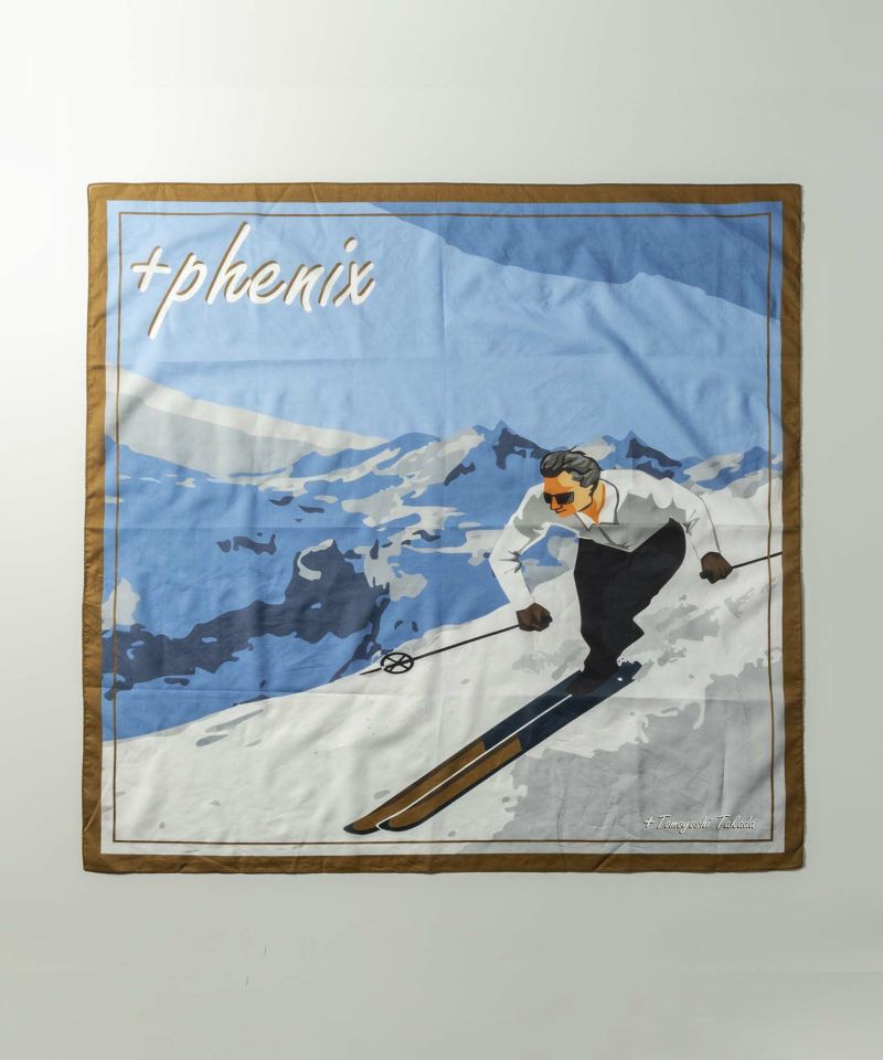 【MENS】スカーフ Ski Art Scarf テックウェア アーバンアウトドア 高機能ウェア +phenix(プラスフェニックス)