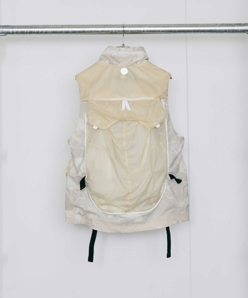 【MENS】コンボイベスト・アウター Convoy vest / Karu-Stretch Taffeta II x 半透明 / アルクフェニックス