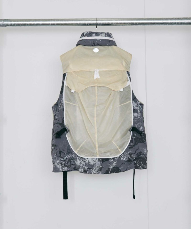 【MENS】コンボイベスト・アウター Convoy vest / Karu-Stretch Taffeta II x 半透明 / アルクフェニックス