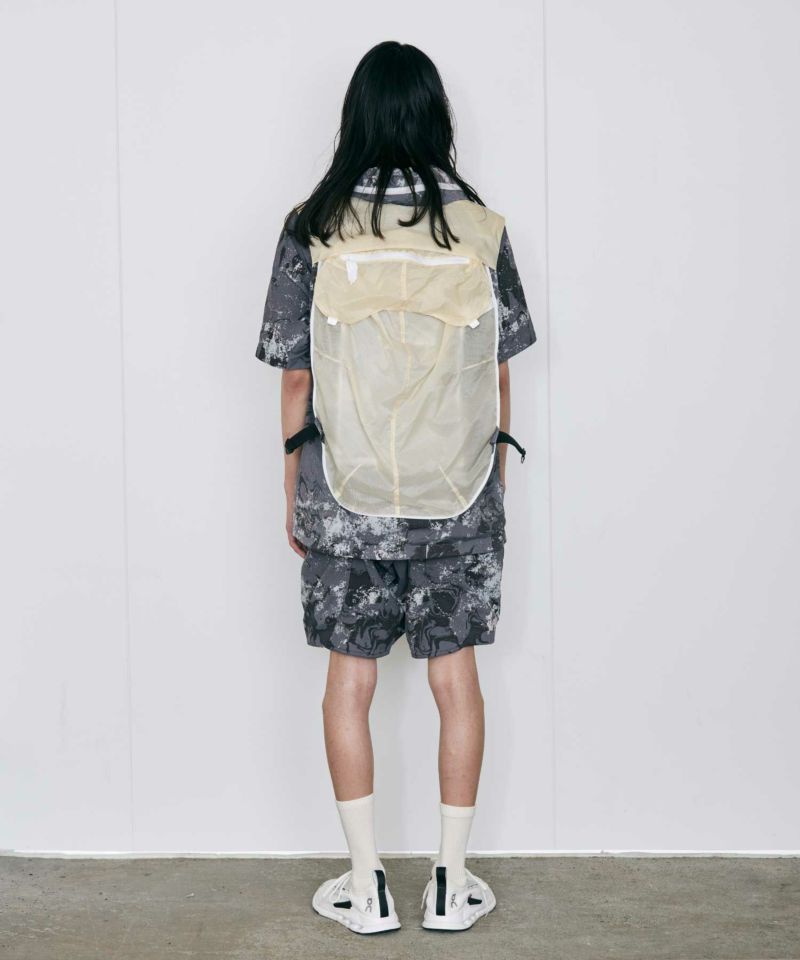 【MENS】コンボイベスト・アウター Convoy vest / Karu-Stretch Taffeta II x 半透明 / アルクフェニックス