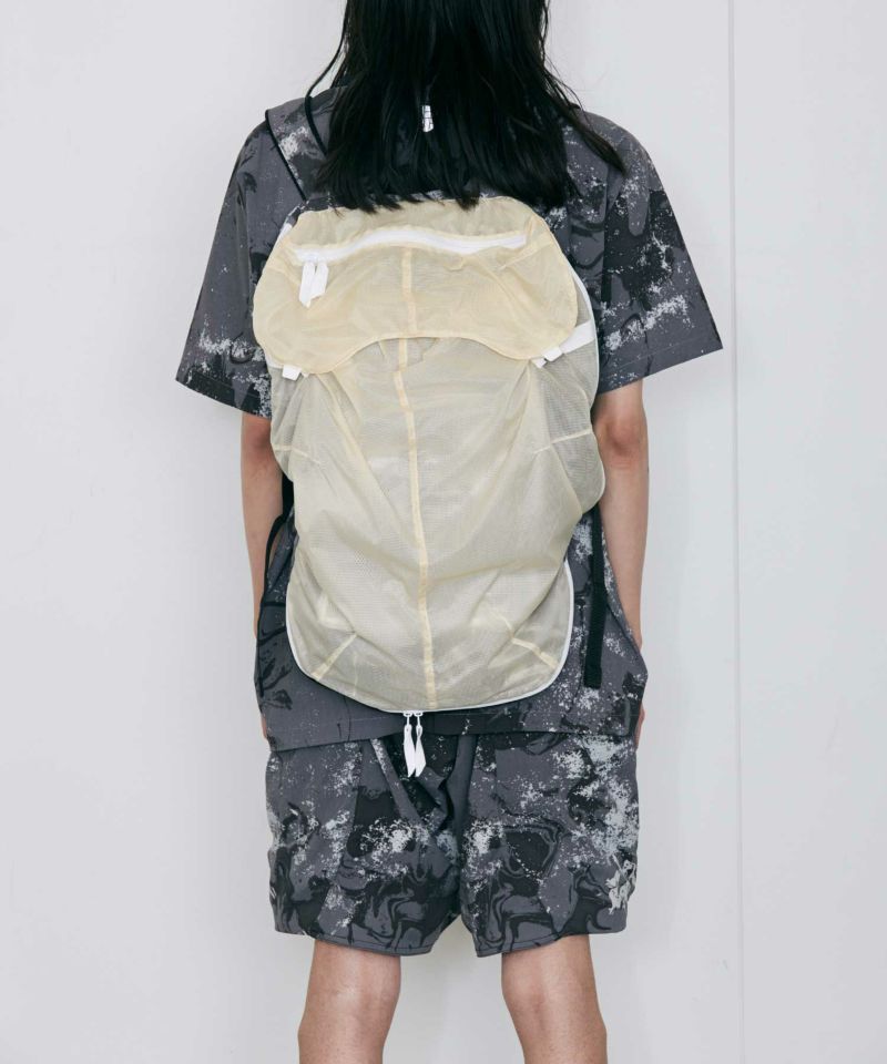 【MENS】コンボイベスト・アウター Convoy vest / Karu-Stretch Taffeta II x 半透明 / アルクフェニックス