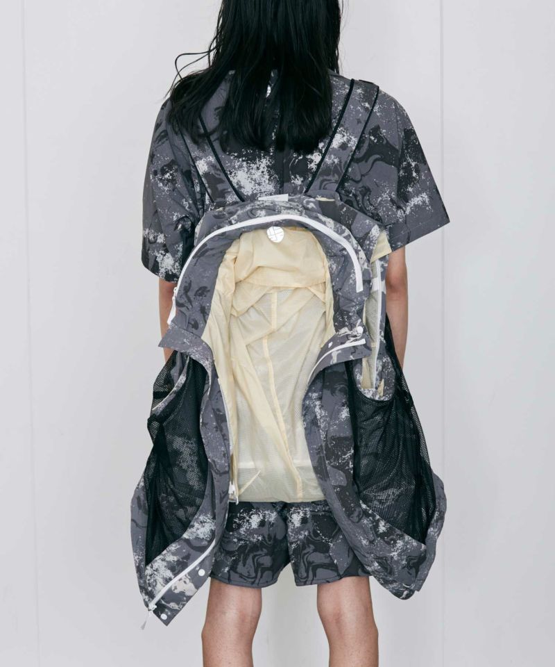 【MENS】コンボイベスト・アウター Convoy vest / Karu-Stretch Taffeta II x 半透明 / アルクフェニックス