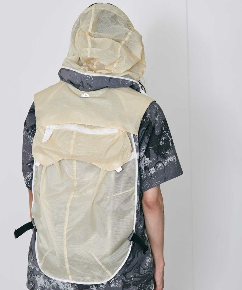 【MENS】コンボイベスト・アウター Convoy vest / Karu-Stretch Taffeta II x 半透明 / アルクフェニックス