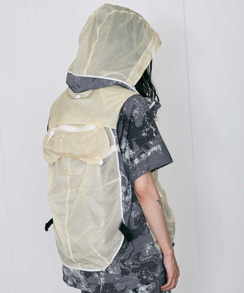 【MENS】コンボイベスト・アウター Convoy vest / Karu-Stretch Taffeta II x 半透明 / アルクフェニックス