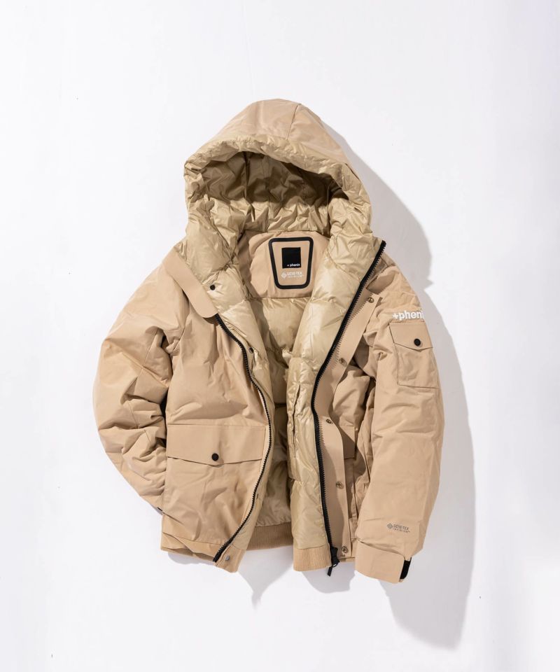 【再入荷】【MENS】ゴアテックスダウンジャケット GORE-TEX INFINIUM down jacket WINDSTOPPER(R) プロダクト by GORE TEX LABS ゴアテックスウェア テックウェア アーバンアウトドア 高機能ウェア +phenix(プラスフェニックス)