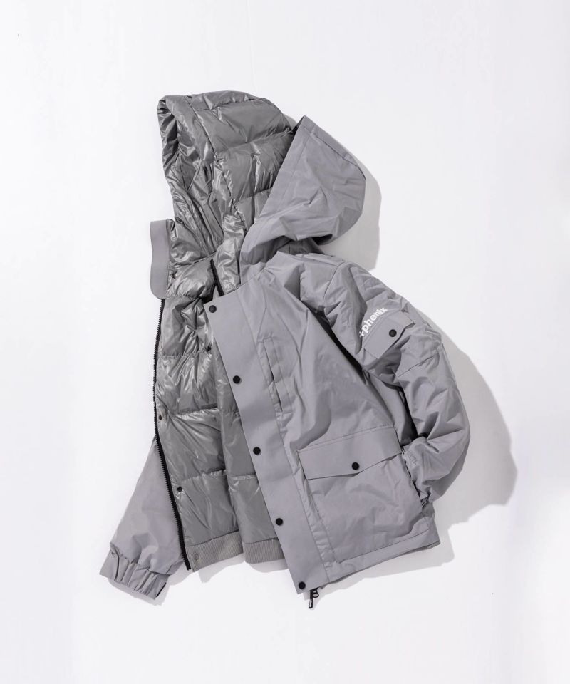 【MENS】ゴアテックスダウンジャケット GORE-TEX INFINIUM down jacket WINDSTOPPER(R) プロダクト by GORE TEX LABS ゴアテックスウェア テックウェア アーバンアウトドア 高機能ウェア +phenix(プラスフェニックス)