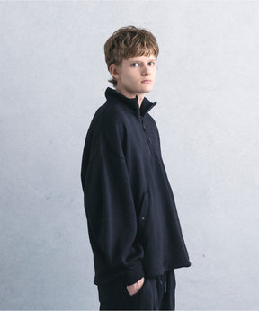 【1月中旬お届け予約商品】HALF ZIP FLEECE PULLOVER ハーフジップ フリース プルオーバー