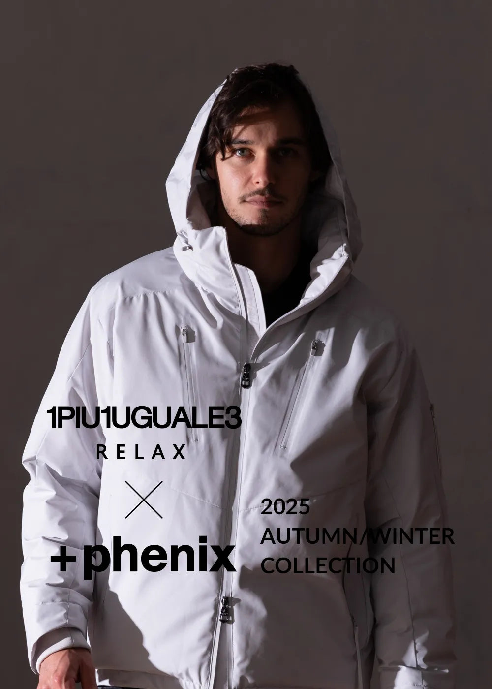 PHENIX メンズ　ウィンタースポーツジャケット グレー/白（ミドラー） PHENIX メンズ ウィンタースポーツジャケット グレー⁄白（ミドラー