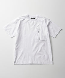 HIDDEN ZIP POCKET SHORT SLEEVE TEE / コンシールファスナーポケット ショートスリーブTシャツ