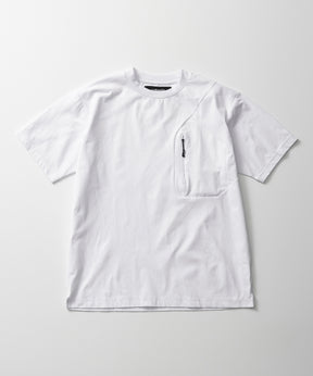 HIDDEN ZIP POCKET SHORT SLEEVE TEE / コンシールファスナーポケット ショートスリーブTシャツ