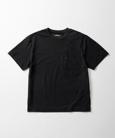 HIDDEN ZIP POCKET SHORT SLEEVE TEE / コンシールファスナーポケット ショートスリーブTシャツ