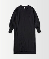 LONG CUFF CUT-AND-SEW DRESS / ロングカフ カットソードレス