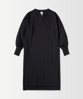 LONG CUFF CUT-AND-SEW DRESS / ロングカフ カットソードレス