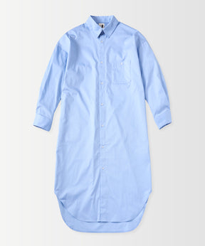 ROUND HEM SHIRT DRESS / ラウンドヘム シャツドレス