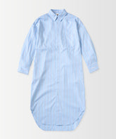 ROUND HEM SHIRT DRESS / ラウンドヘム シャツドレス