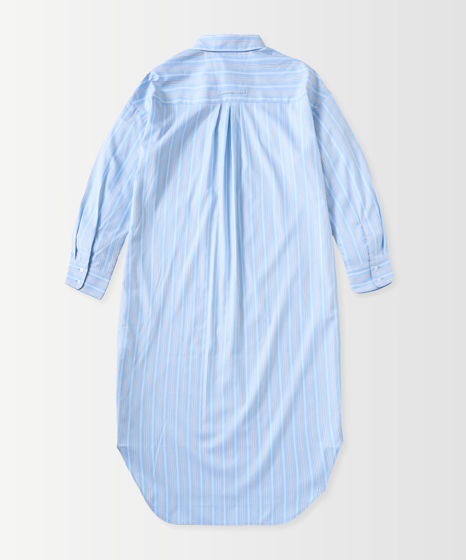 ROUND HEM SHIRT DRESS / ラウンドヘム シャツドレス