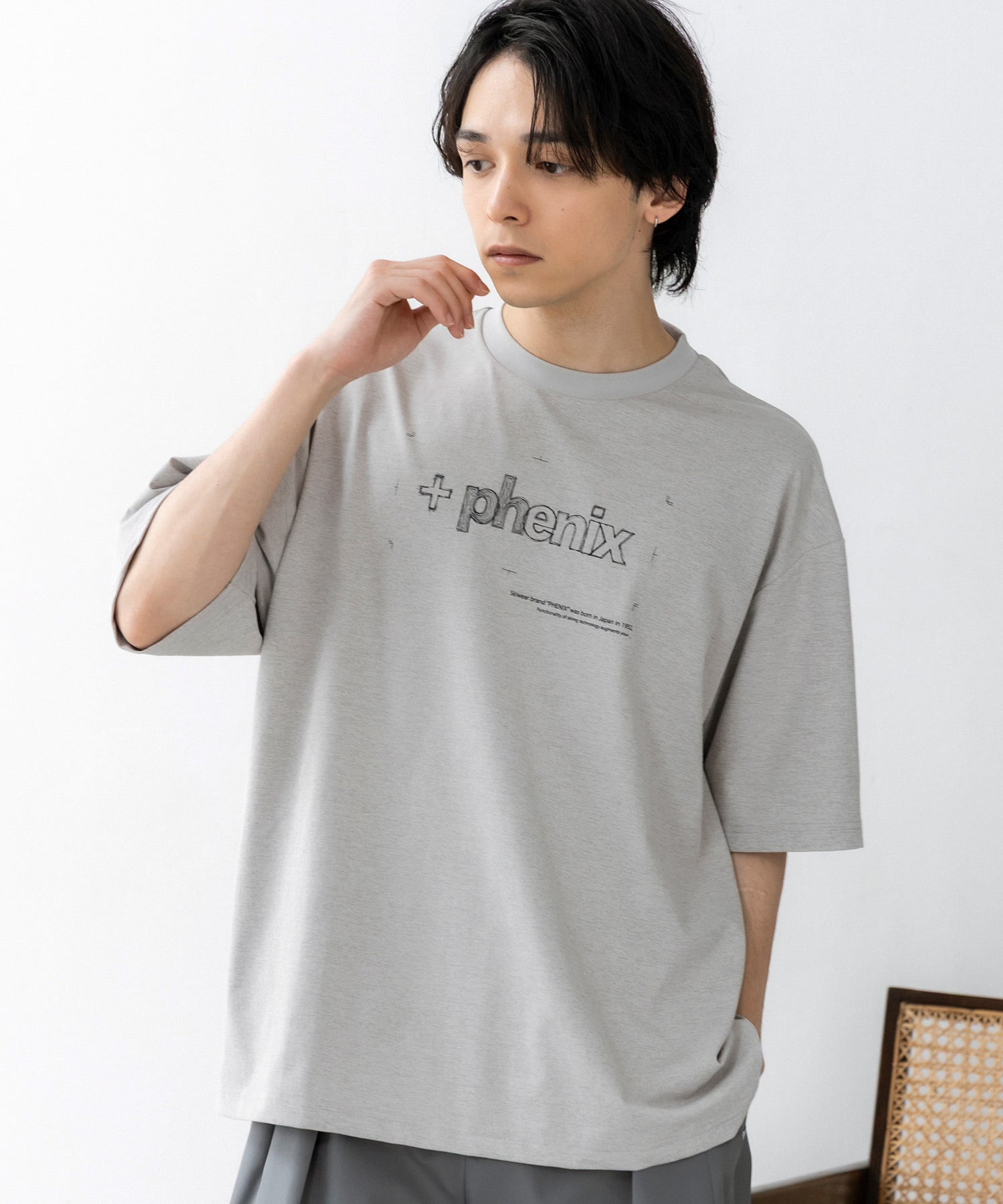 HANDDRAWN GRAPHIC SHORT SLEEVE TEE / ハンドドローン ショート