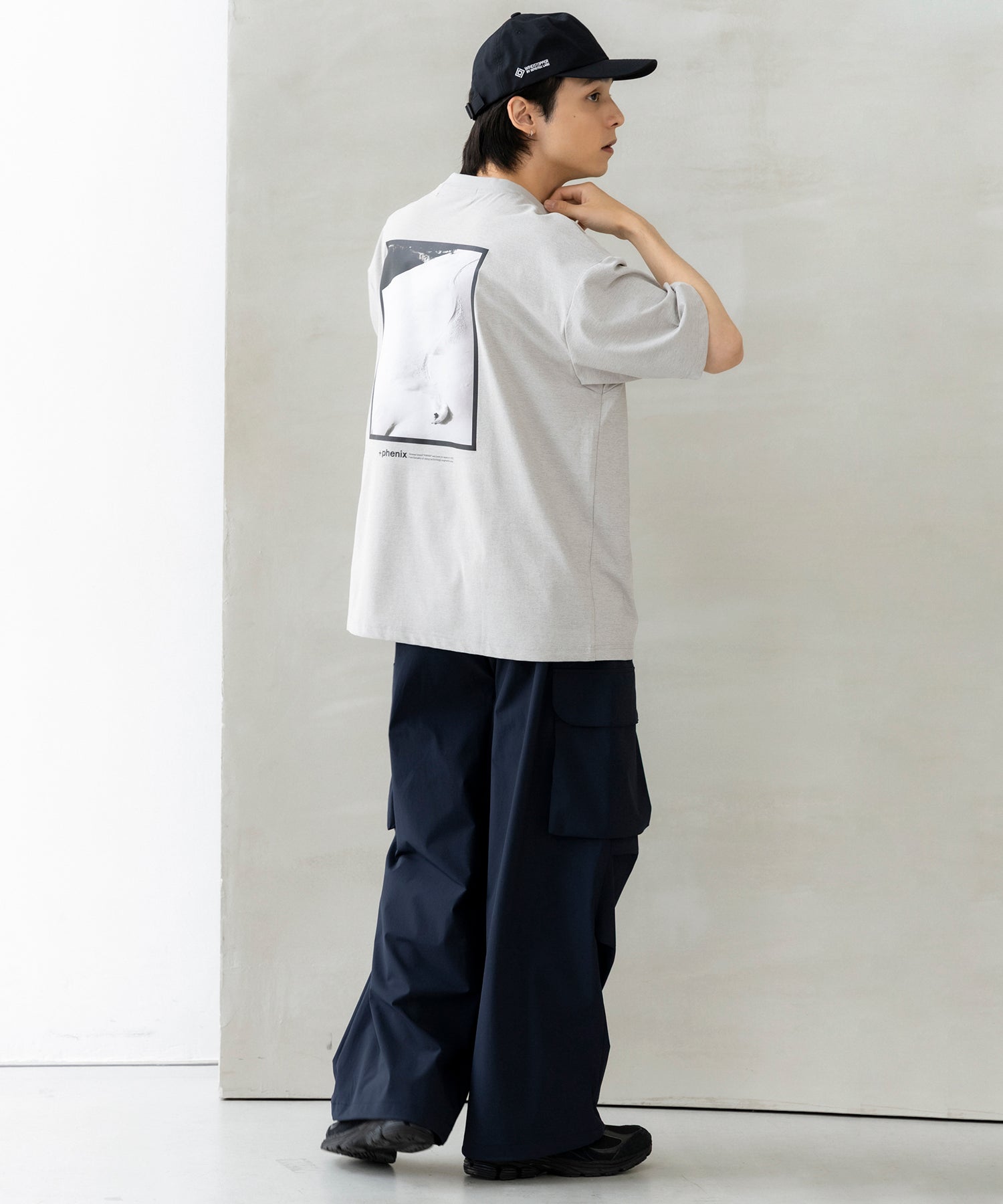 Outlast® SKIING PHOTO GRAPHIC SHORT SLEEVE TEE / スキー フォトグラフィック ショートスリーブTシャツ