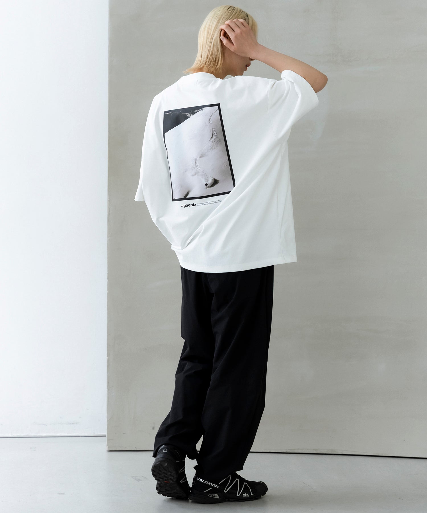 Outlast® SKIING PHOTO GRAPHIC SHORT SLEEVE TEE / スキー フォトグラフィック ショートスリーブTシャツ