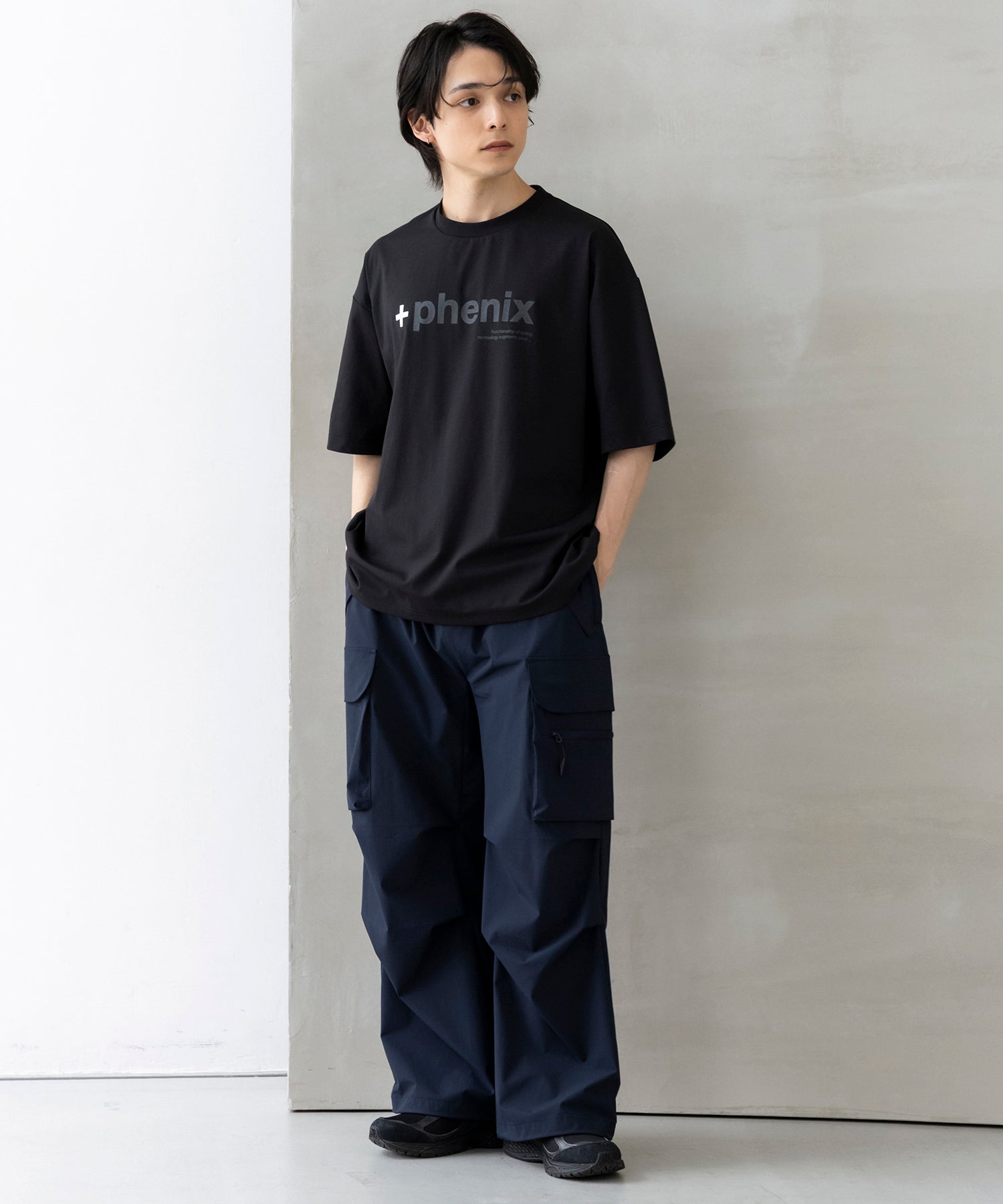 MIRRORED GRAPHIC SHORT SLEEVE TEE / ミラードグラフィック ショート