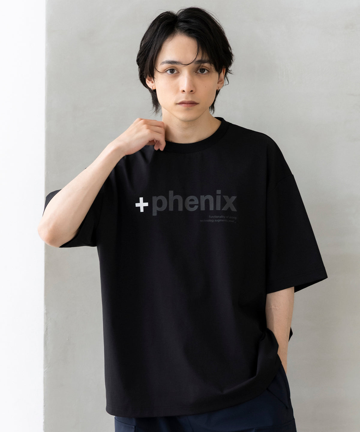 MIRRORED GRAPHIC SHORT SLEEVE TEE / ミラードグラフィック ショートスリーブTシャツ