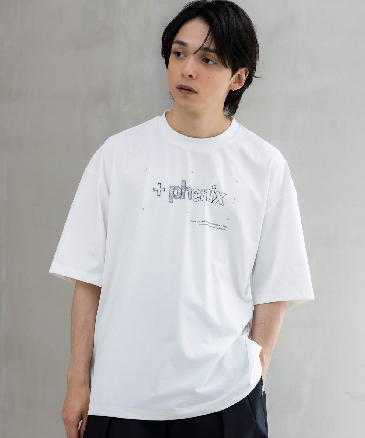 HANDDRAWN GRAPHIC SHORT SLEEVE TEE / ハンドドローン グラフィック ショートスリーブTシャツ