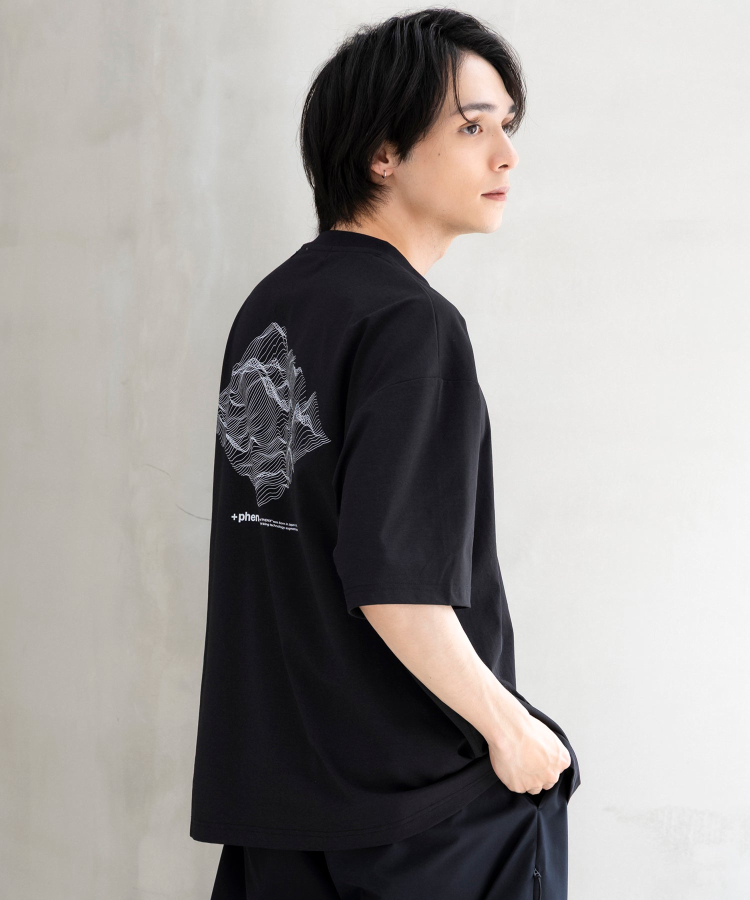 TOPOGRAPHY SHORT SLEEVE TEE / トポグラフィー ショートスリーブTシャツ