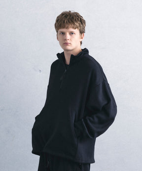 【1月中旬お届け予約商品】HALF ZIP FLEECE PULLOVER ハーフジップ フリース プルオーバー