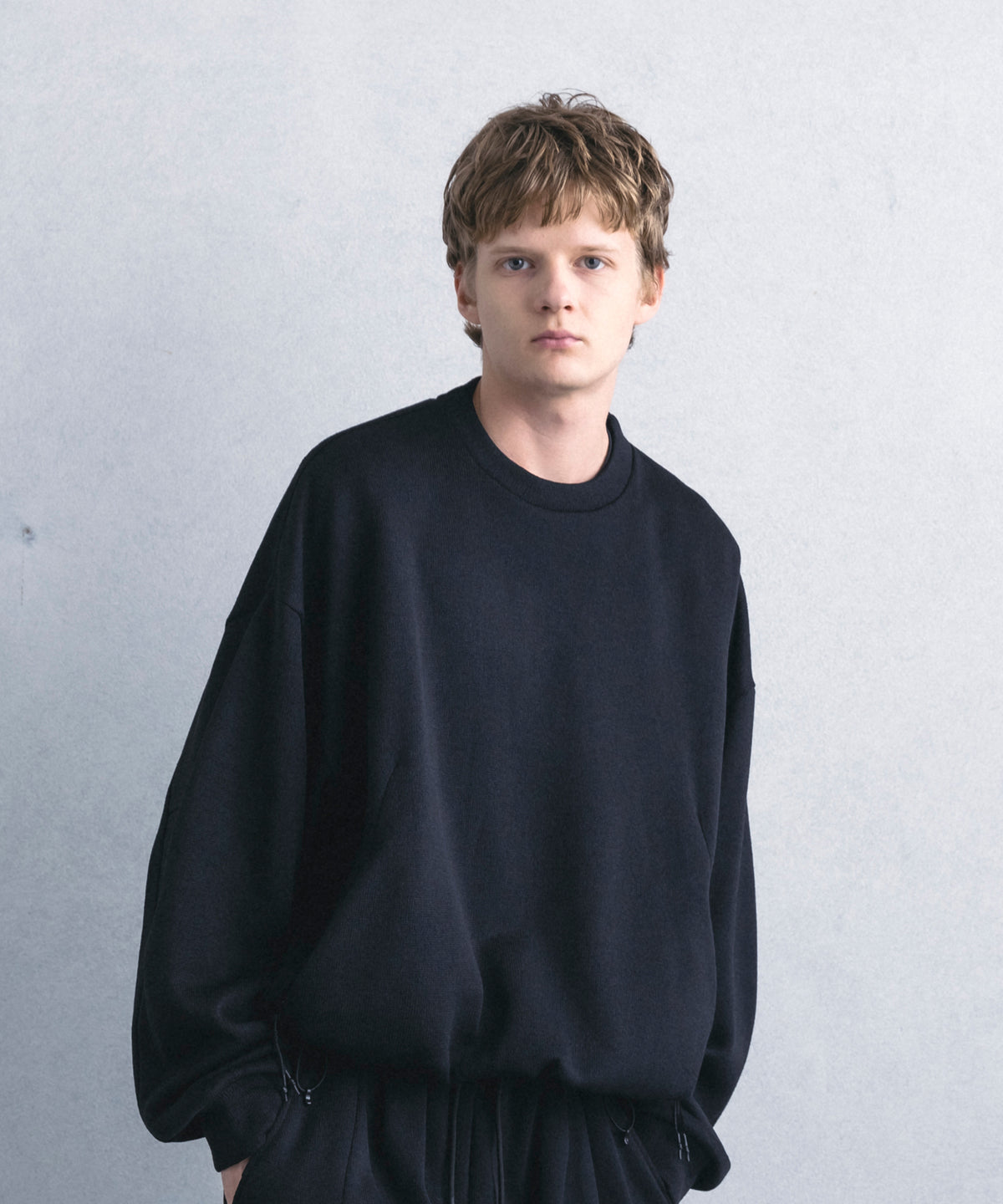 【1月中旬お届け予約商品】CREW NECK FLEECE SHIRT クルーネック フリースシャツ