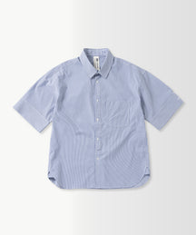 CUFFED SHORT SLEEVE SHIRT / カフスショートスリーブシャツ