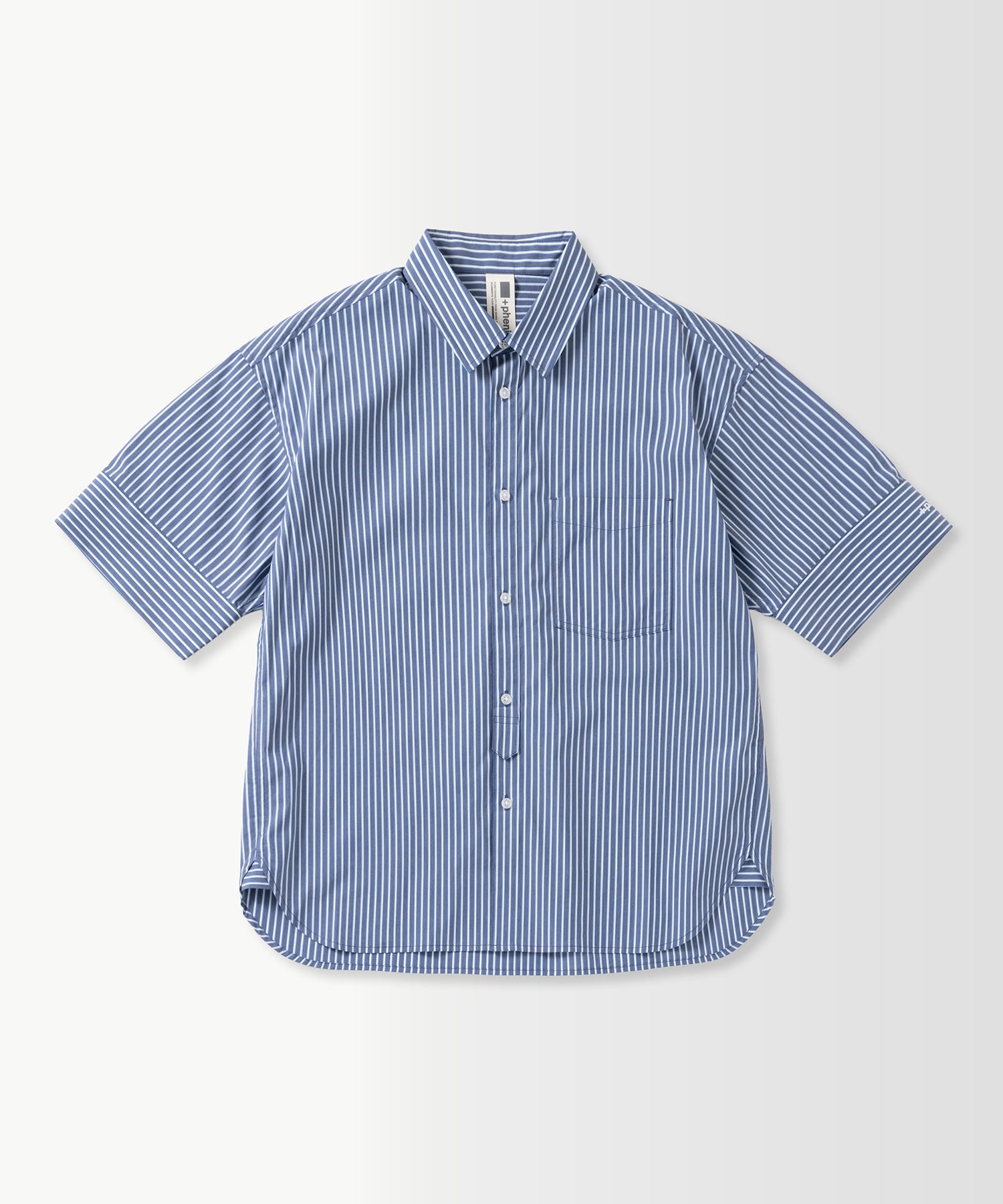CUFFED SHORT SLEEVE SHIRT / カフスショートスリーブシャツ
